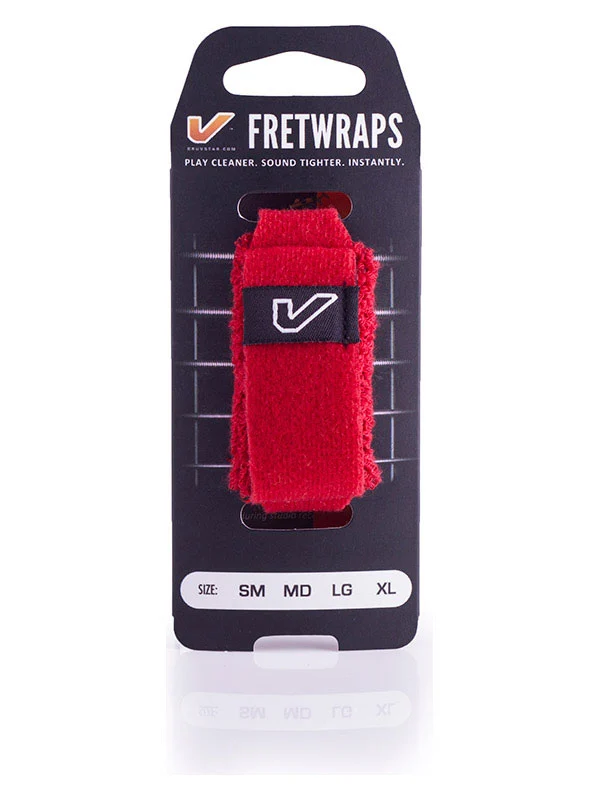 FretWraps Fire Red - Medium