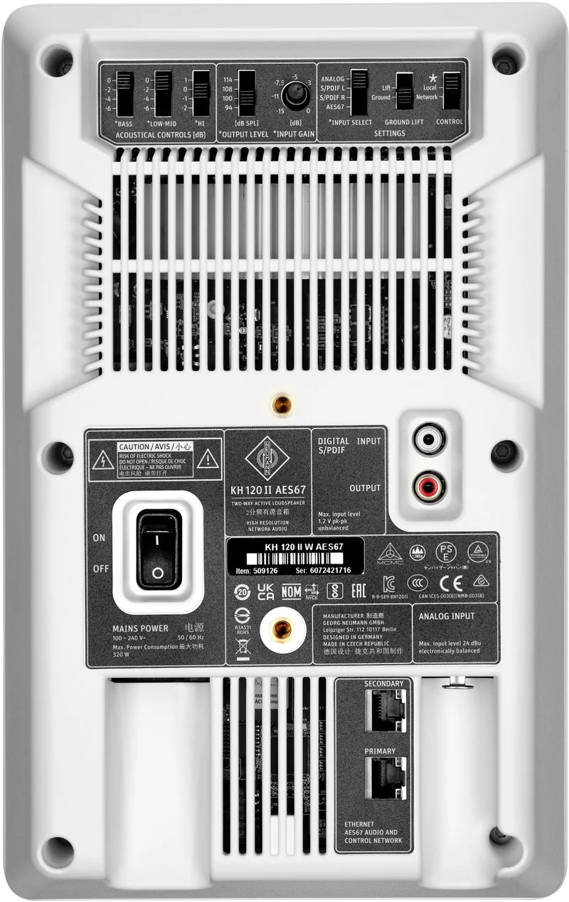 KH 120 II White AES67