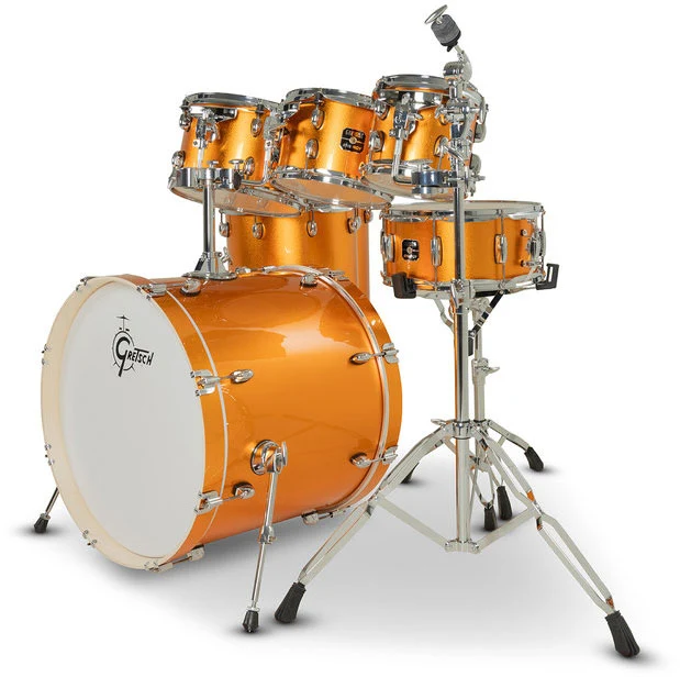 Drum-Set Energy Orange Sparkle