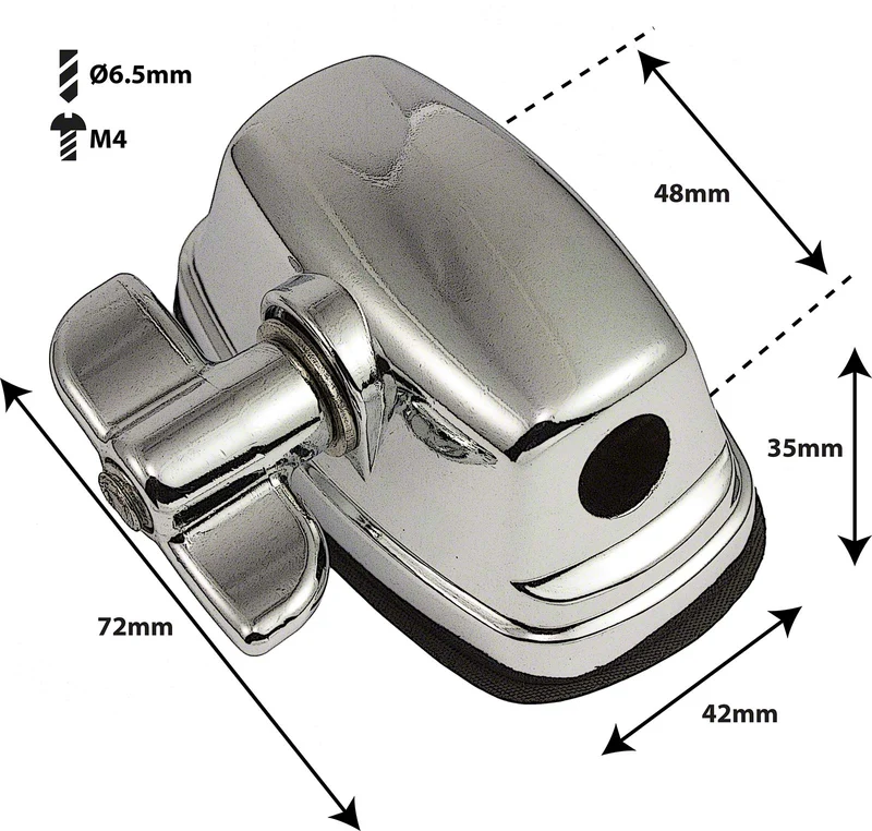 TB1 - Coquille Support Tom/tom Basse 9.5-10.5mm - 48mm (X1)