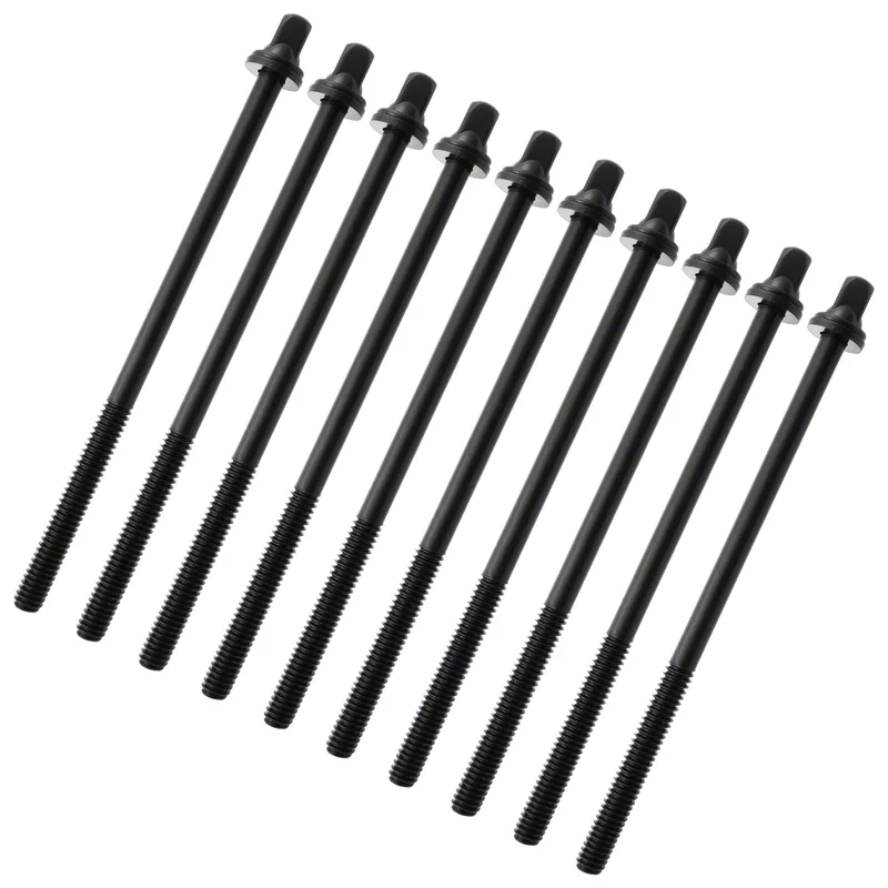 Tirant 102mm Noir Avec Rondelle - Filetage 7/32" (X10)