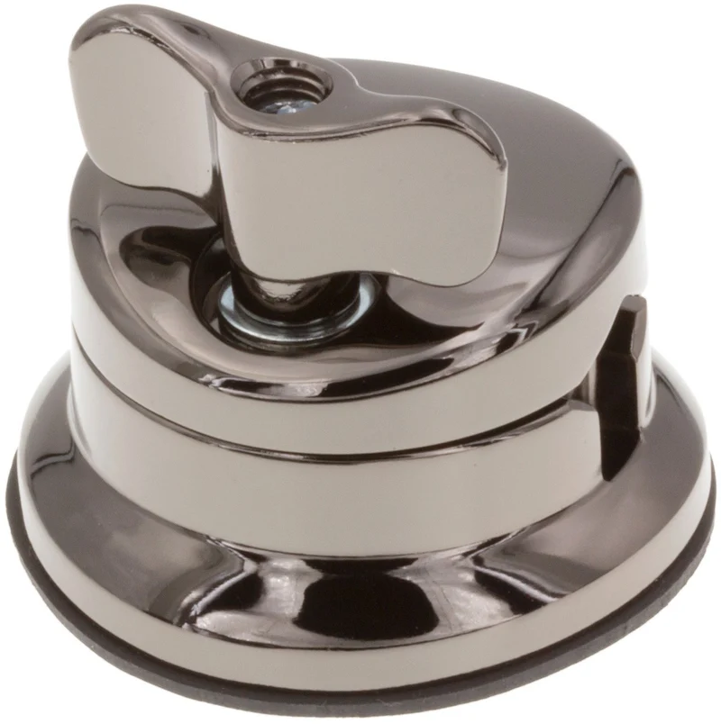 TB5BK - Coquille Ronde Deluxe Support Tom / Tom Basse Noir 50mm (x1)