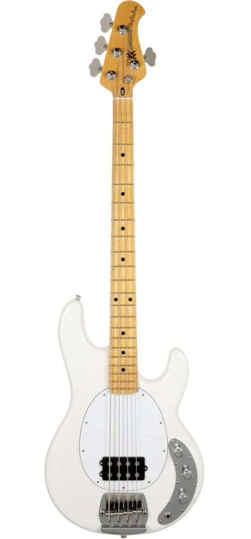 Retro '70S Stingray Bass - White - Erable