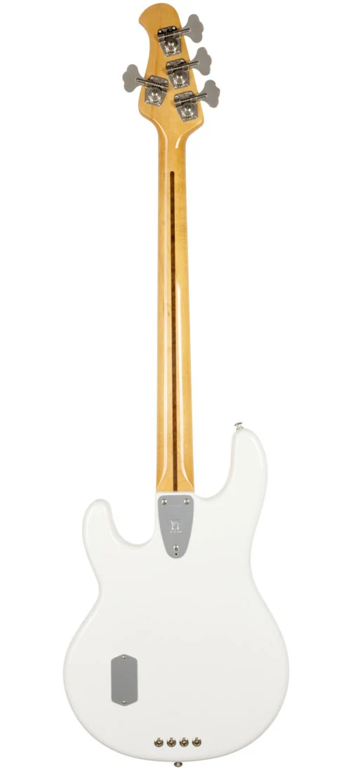 Retro '70S Stingray Bass - White - Erable