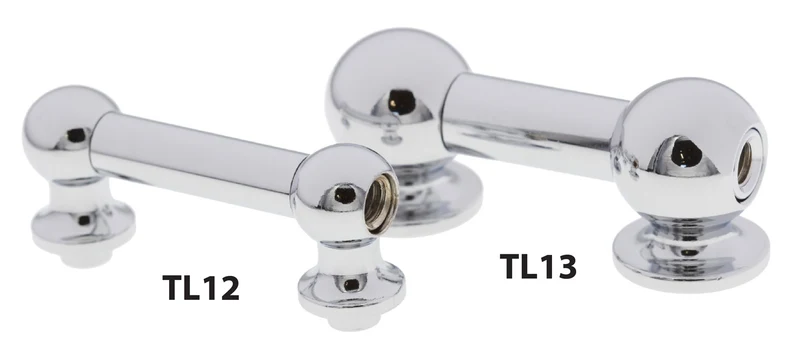 TL13D114-BR Coquille Tube 114mm Doré Double Tirant X1