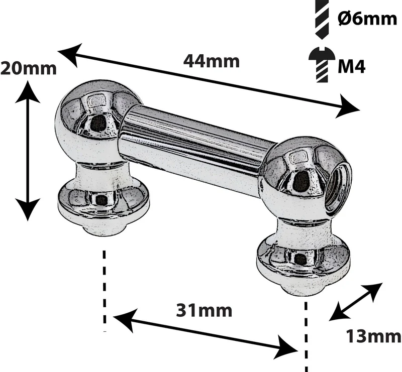 Tl12S31 Coquille Tube 31mm Mono Tirant X1
