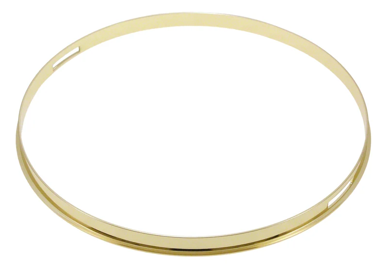 Cercle Acier 14" Timbre Doré 2.3mm Simple Flange