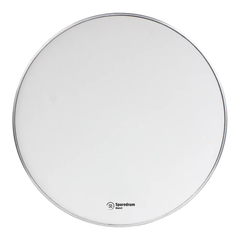 M2W16 Peau 16" Mute 2 Plis Mesh Silencieuse Blanc