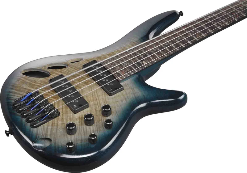 SRD905-CTL Cosmic Blue Starburst Low Gloss Bass Workshop