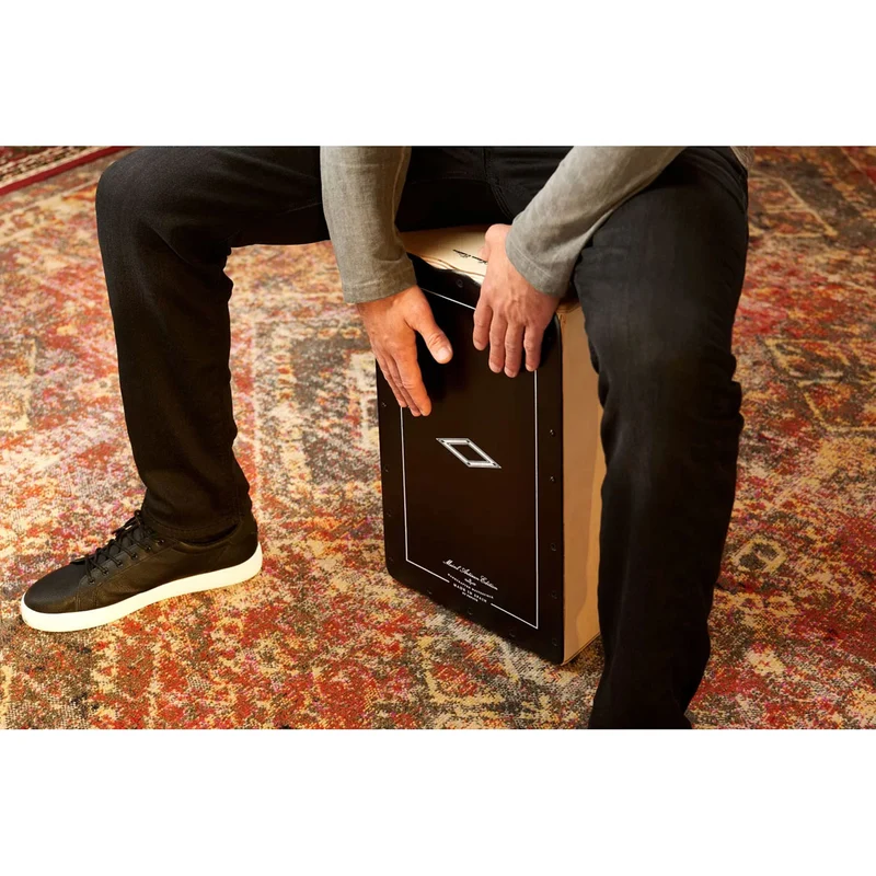Paesldob - Cajon PRE-amplifie Artisan Olive Burst