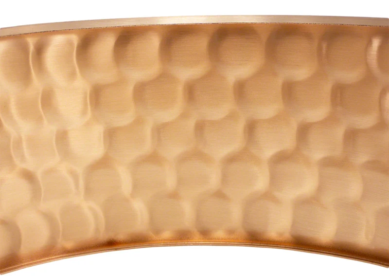 SHBZ1405 14" X 5" Fût Bronze Martelé Caisse Claire