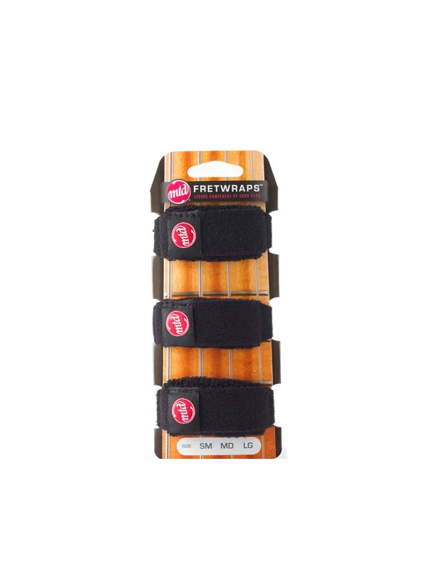FretWraps 3-Pack MTD Black - Large