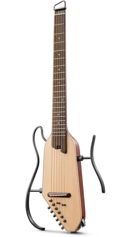 HUSH-I Pro Travel Guitar Nat SP