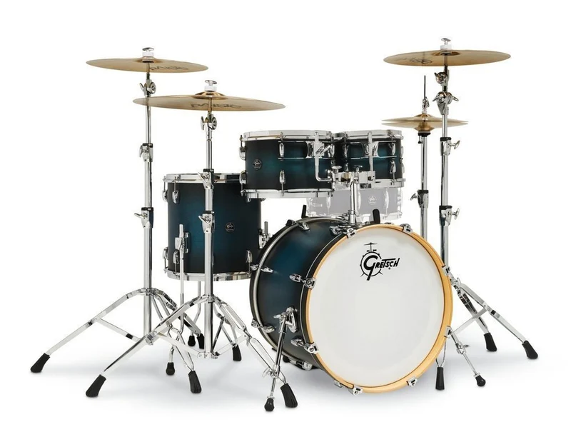 Renown Maple Fusion 20 Satin Antique Blue Burst