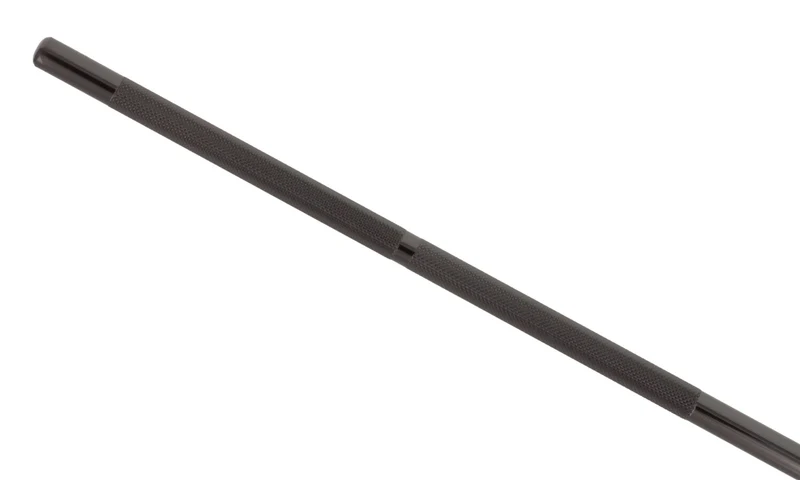 FTL1-540-105-Bk Pieds Tom Basse Noir 540mm (500mm Utile) - 10.5mm X3