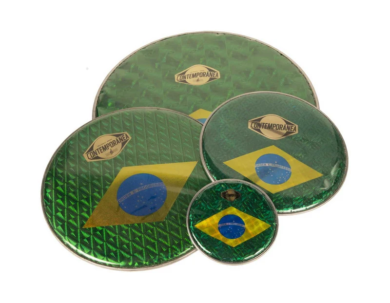 C-PEB05 - PEAU PRISMATIQUE 14'' - DRAPEAU BRSIL