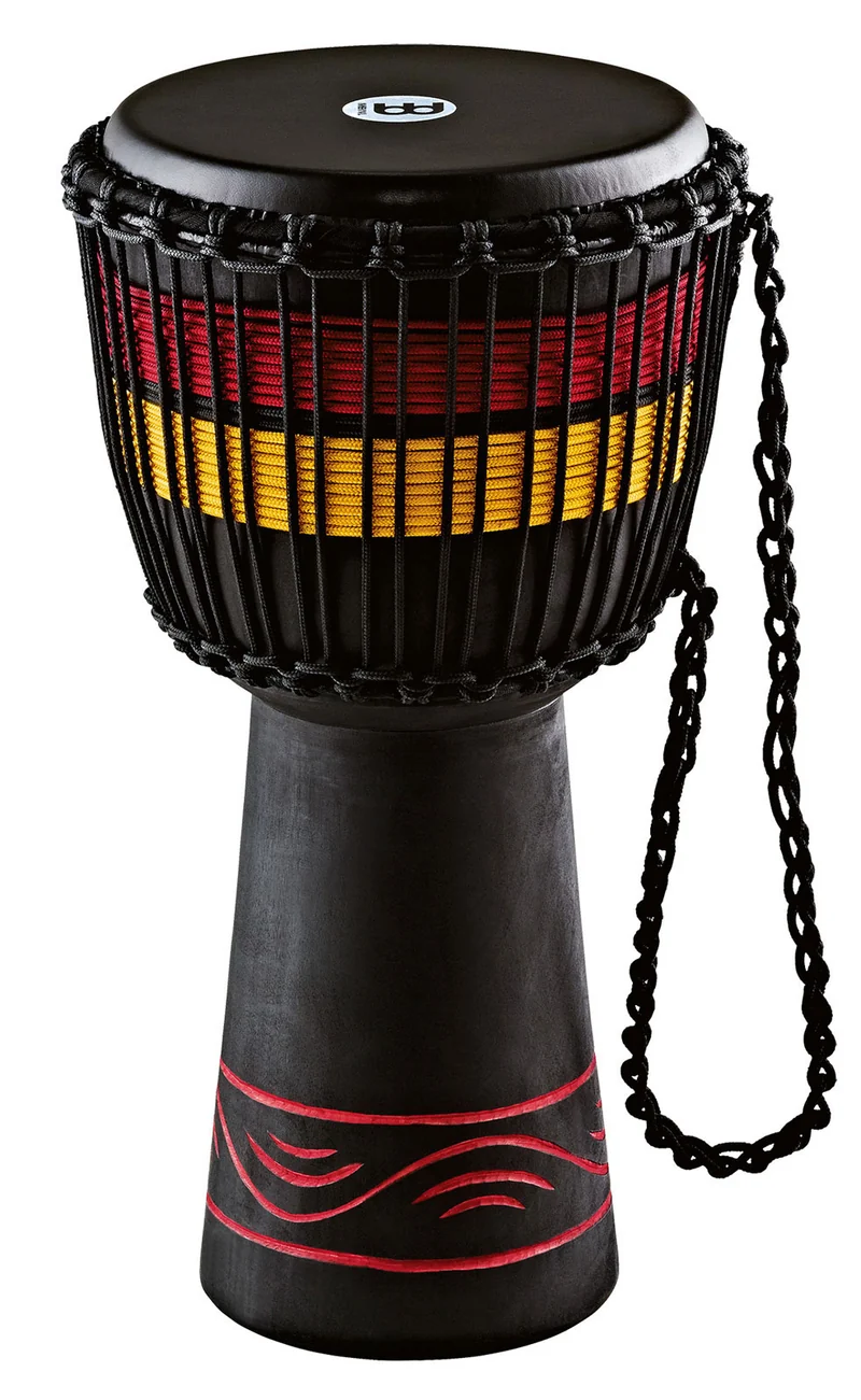 Djembe Fibre 10" Rouge Naturel