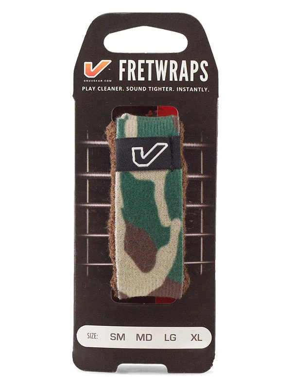 FretWraps Camo Green - Large