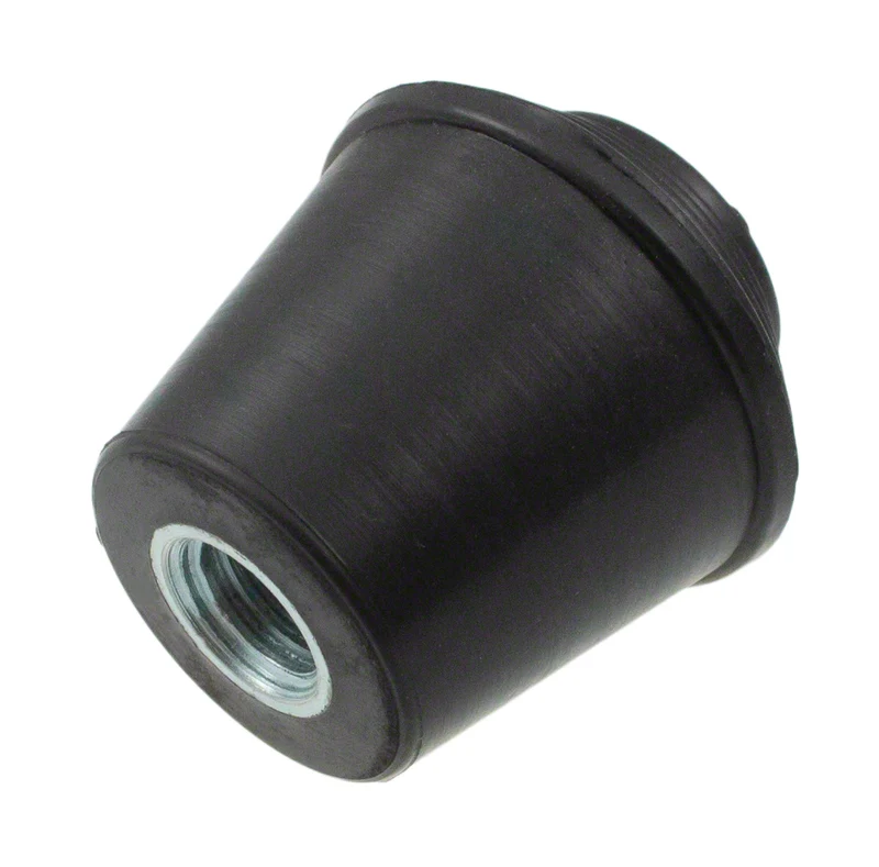 Pied De Grosse Caisse Caoutchouc Avec Filetage (X2)