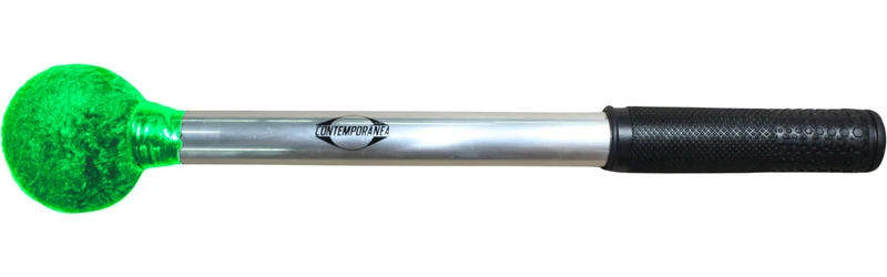 Mailloche de surdo alu 40cm - Verte