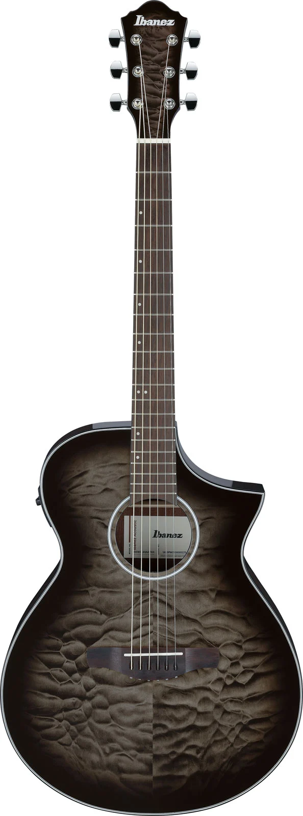 AEWC16QATKH Transparent Black Sunburst
