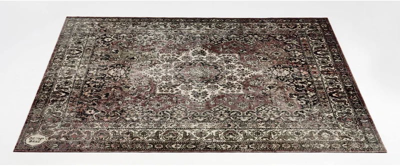VPCLB-CLW Tapis Vintage Persian Club Series 1.63 X 1.42M Antidérapant Classic Worn