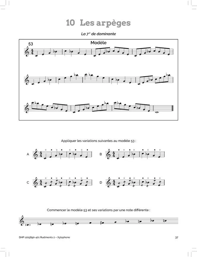 Deleruyelle Thierry - Rudiments 2 - Xylophone