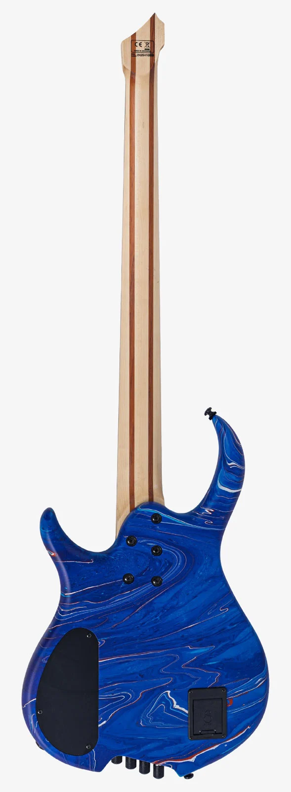 M6 Headless 4 blue swirl