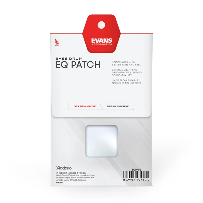 EQPAF1 - Patche Simple Pédale Af Fibre Aramide
