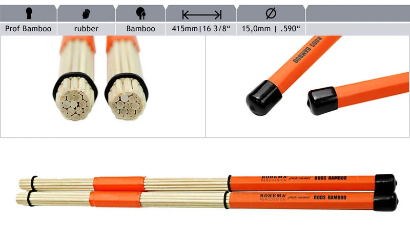 Professional Rods Bambou