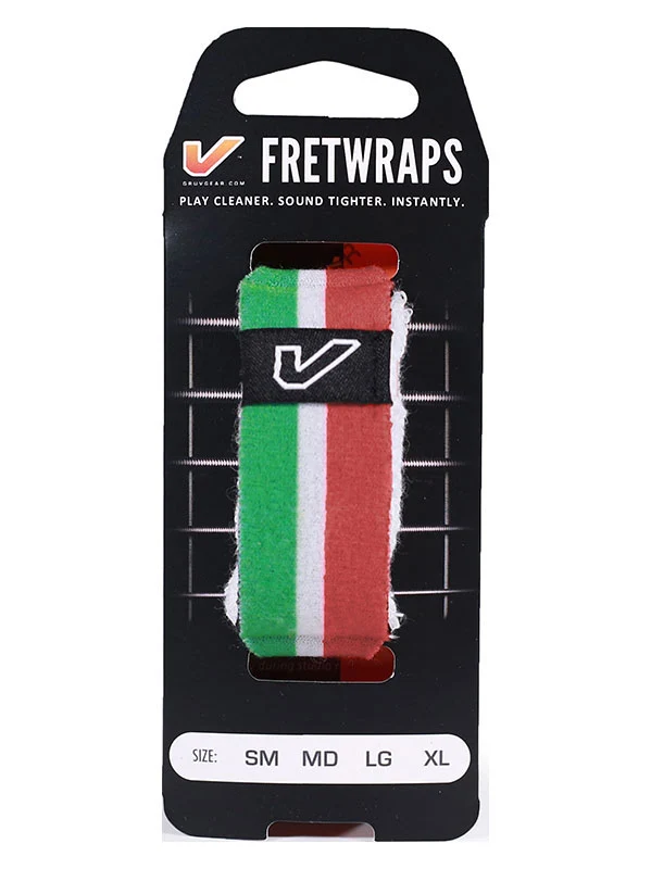 FretWraps World Flags Green-White-Red - Large