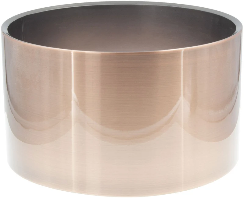 Sbbc1408St 14" X 8" Fût Laiton Brass Finition Cuivre Brossé Caisse Claire