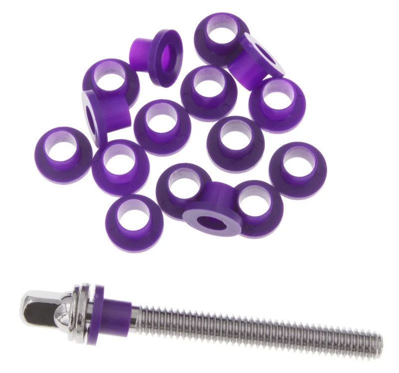 TRW50P Rondelles Nylon Pour Tirants Violet X50
