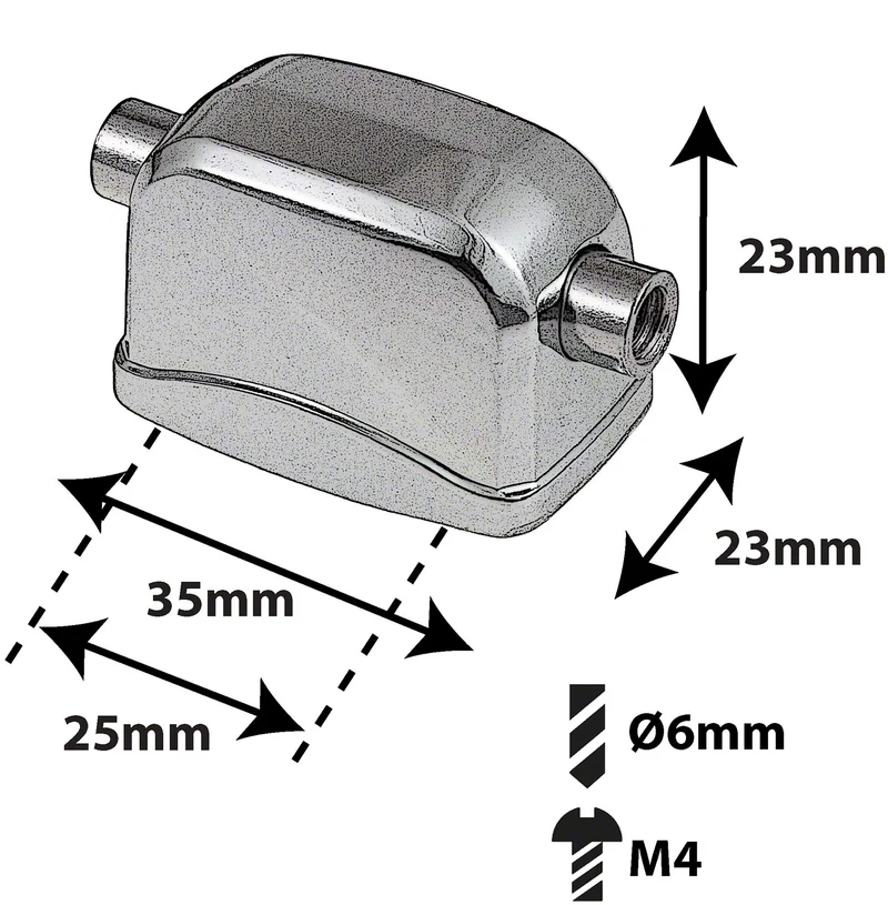 L17SD - Coquille Caisse Claire - 25mm (X1)
