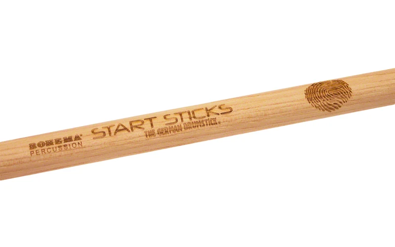 Start Sticks - Empreinte Grave Au Laser - Hickory