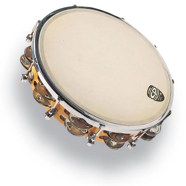 CP391 Tambourins CP Accordable 10" Bois