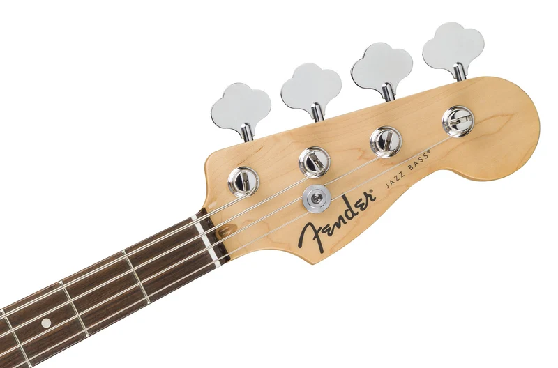 Standard Jazz Bass LRL White Pickguard Olympic White