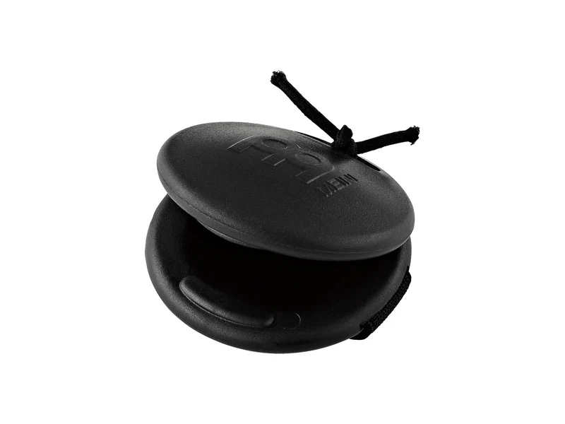 Castagnette Cajon Plastique Large Noir