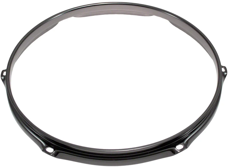 H30-13-6BK - Cercle 13" 6 Tirants Noir Super Triple Flange 3.0mm