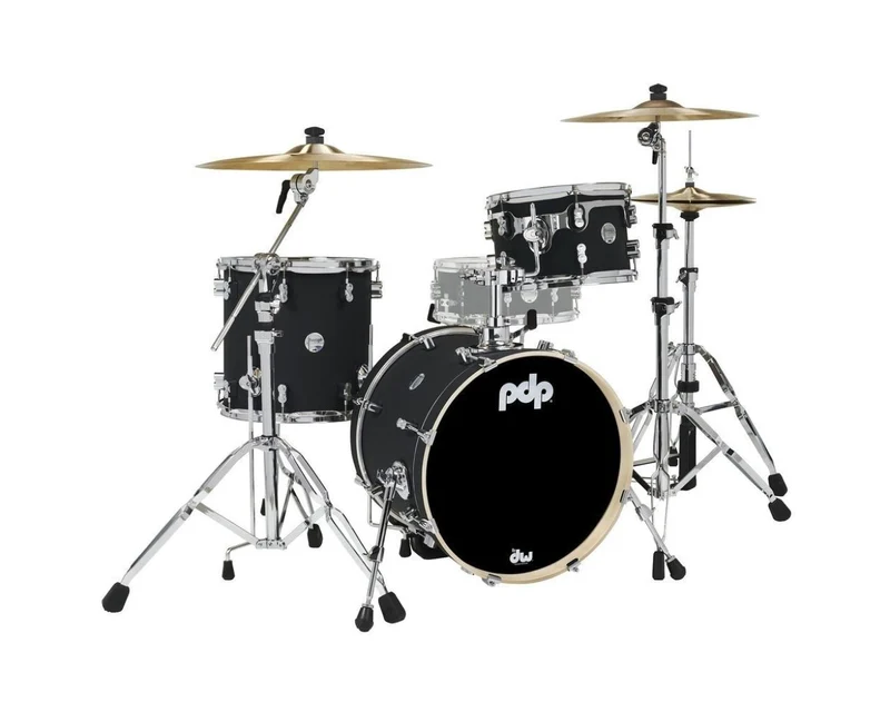 Concept Maple Finish Ply Bop Kit 18" Satin Black