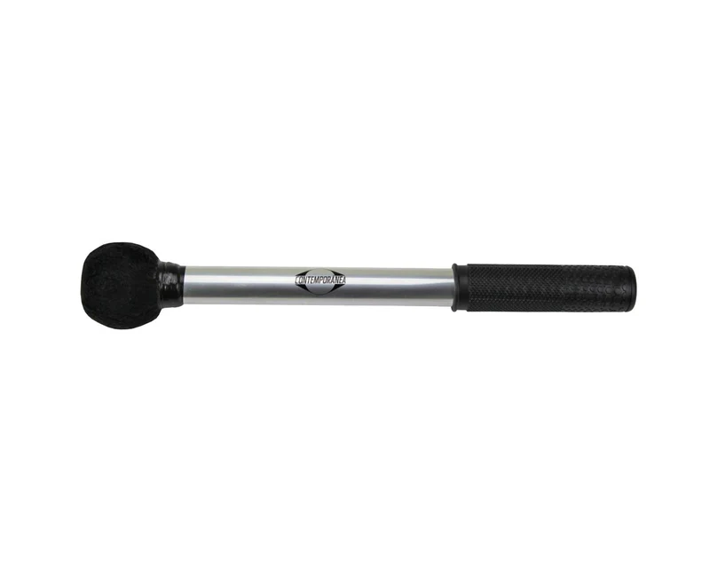 C-BS02B - Mailloche De Surdo Noire Aluminium 30CM