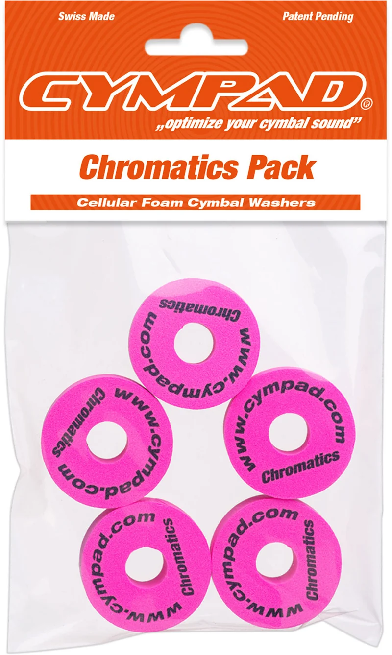 SET 5 PADS CYMPAD CHROMATICS ROSE