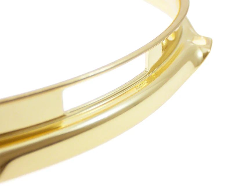 Cercle 15" 8 Tirants Timbre Doré Super Triple Flange 2.3mm