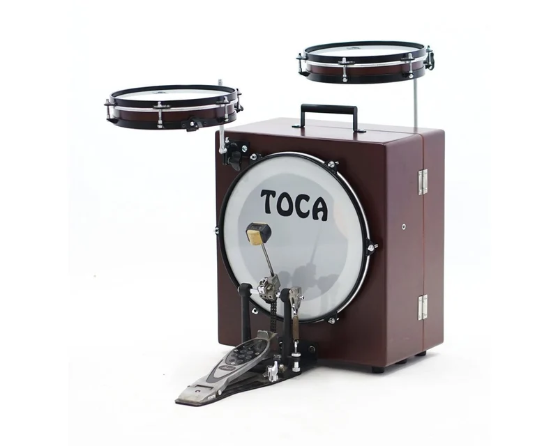 World Percussion Kickboxx Suitcase Drum Set TKSDS