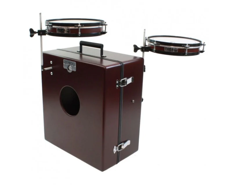 World Percussion Kickboxx Suitcase Drum Set TKSDS