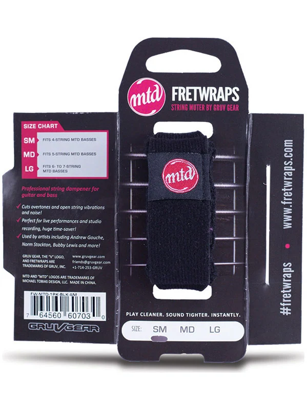 FretWraps MTD Black - Large