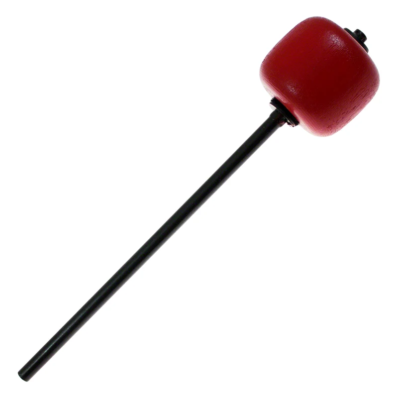 205 Batte Pédale GC Bois Dur Rouge Tige Noire
