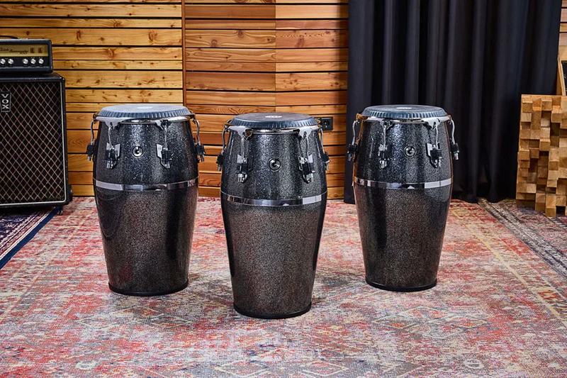DG11MS - Artist Series Diego Galé Quinto 11”- REMO Black Calfskin Skyndeep Heads - Midnight Star