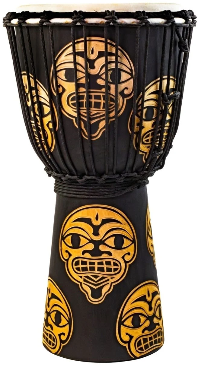 Djembe Street Series Carved Watcher 12" Tssdj-Ltw