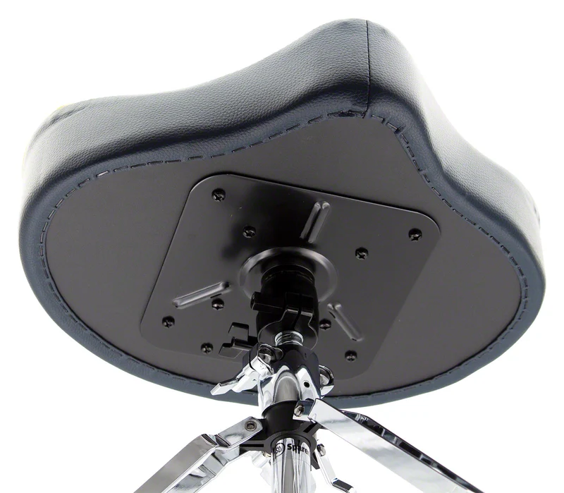 Siège Pro Assise Moto Bleu Double Embase Tige Filtee